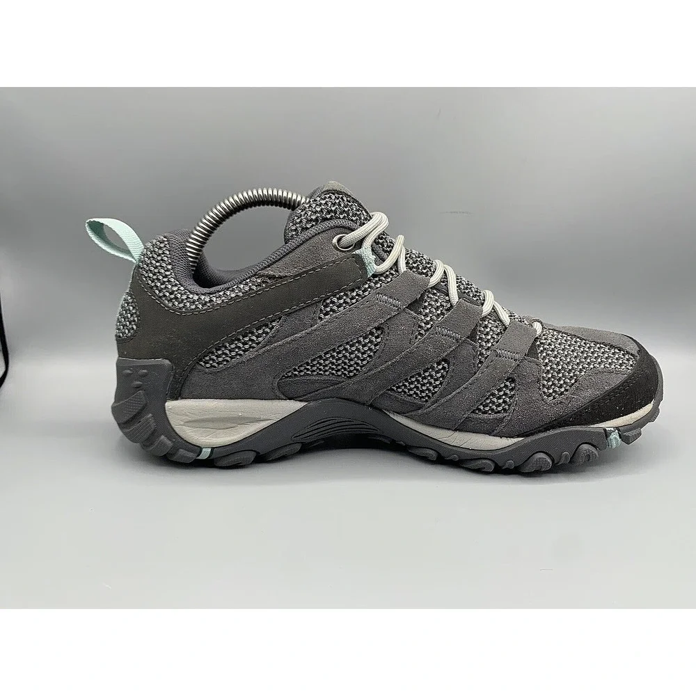 MERRELL ALVERSTONE Gray Outdoor Hiking Shoes J034612 Women's Size 9 M - Picture 4 of 11